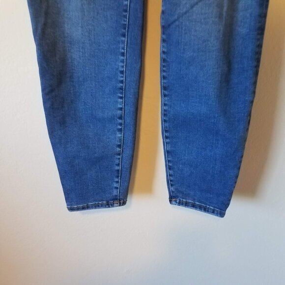 Good American Jeans Power Stretch Pull-On Skinny Denim Women's 5 GLV478T - Picture 2 of 10